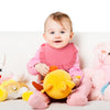 10 Pcs Baby Muslin Bibs Drool Bandana Soft Adjustable Baby Cotton Bibs for Newborn Baby Girl Boy Toddlers Infants Teething (Retro Colors)