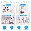 Car Seat Toys for Babies 0-6 Months, Black and White Spiral Carseat Toys for Infant 0-3 Months, High Contrast Toys for 3-6 Months Newborn Toys, Stroller Toys for 0 3 6 9 12 Months Baby Ideal Gift