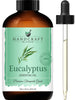 Handcraft Eucalyptus Essential Oil - 100% Pure & Natural - Premium Therapeutic Grade with Premium Glass Dropper - Huge 4 fl. Oz