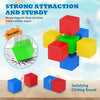 ROMDS Magnetic Blocks 32 Pieces,Large Magnetic Building Blocks for Ages 3+ Year Old Boys and Girls,3D Magnetic Cubes for Kids,Preschool STEM Educational Sensory Magnet Toys