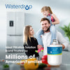 Waterdrop 5231JA2002A Refrigerator Water Filter, Replacement for LG® LT500P®, GEN11042FR-08, ADQ72910911, ADQ72910901, Kenmore 9890, 46-9890, LFX25974ST, LMX25964ST, 3 Pack