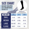 SB SOX Compression Socks (20-30mmHg) for Men & Women - Best Compression Socks for All Day Wear, Better Blood Flow, Swelling! (Large, Black/Gray)