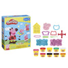 Play-Doh Peppa Pig Stylin' Set, Peppa Pig Playset with 9 Cans and 11 Tools, Peppa Pig Toys for 3 Year Old Girls and Boys and Up