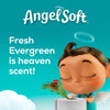 Angel Soft Toilet Paper, 8 Mega Rolls with Evergreen Scented Tube