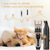 Gooad Dog Clippers and Dog Paw Trimmer,Quiet Dog Nail Grinder, Cordless Dog Grooming Clippers for Thick Coats, Dog Trimmer Grooming Kit, Shaver Hair Clippers for Dogs Cats Pets