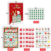 Omgouue Christmas Bingo Game Party Supplies - Xmas Gifts for Kids 24 Players