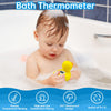 b&h Duck Baby Bath Thermometer, Toddlers Bath Temperature Thermometer Safety Floating Toy, Bathtub Thermometer, at Fahrenheit and Celsius Degree