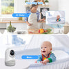 HelloBaby Monitor with Camera and Audio, 5'' Screen with 16-Hour Video Streaming, Remote Pan-Tilt-Zoom Camera, Two-Way Talk, VOX Mode, Auto-Night Vision, Range up to 960ft and No WiFi