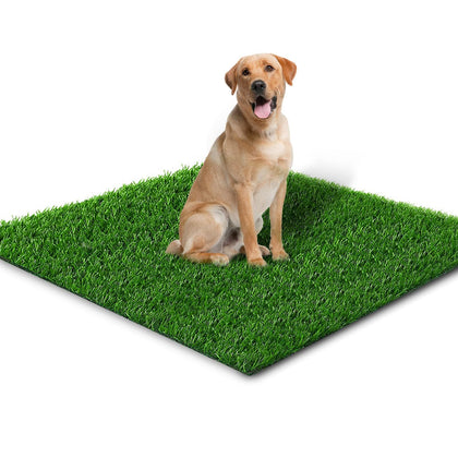 Embellbatt 51in X 31.5in Artificial Grass for Dogs Pee Grass Pads Dog Potty Grass Training Mat Fake Grass for Dogs Indoor Outdoor Garden Decoration Easy to Clean