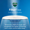 Vicks Filter-Free Ultrasonic Cool Mist Humidifier, Medium Room, 1.2 Gallon Tank-Humidifier for Baby and Kids Rooms, Bedrooms and More.