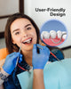 Leaburry Dental Tools, Stainless Steel Plaque Remover for Teeth, Teeth Cleaning Kit with Tooth Scraper, Dental Pick, Tartar Scraper, Tongue Scraper, Dental Mirror, Dental Tweezer, Gum Cleaner