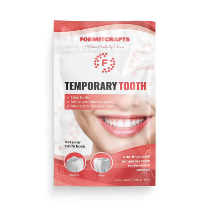 Thermoplastic beads for teeth repair- for DIY Temporary Tooth Filling - Moldable Thermal Beads for Teeth Repair - Ideal for Chipped, Cracked Teeth - Realistic and Durable (35 grams)