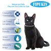 Fipukin Natural & Safe Flea and Tick Collar for Cats, 2 * 8 Months Protection, Free Comb and Tick Removal Tool, Waterproof, 13.8 inch, One Size Fits All (2-Pack)