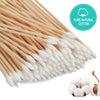 Akoslale 6 Inch Qtips Cotton Swabs 400 Count, Gun Cleaning Swabs,Long Cotton Swab,Long Q Tips,Swabs for Machinery, Electronics, Arts and Crafts, Pet Care, Makeup with Storage Box