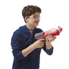 NERF Elite Disrupter Blaster, 6-Dart Rotating Drum, Slam Fire, Translucent Red, Easter Games, Kids Toys, or Basket Stuffers (Amazon Exclusive)