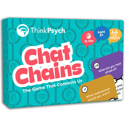 Chat Chains - The Game That Connects Us | Emotional Social Skills Games for Teens | Kids Therapy Games | Ages 8-99 | Fun and Fast | 15 Mins Playtime