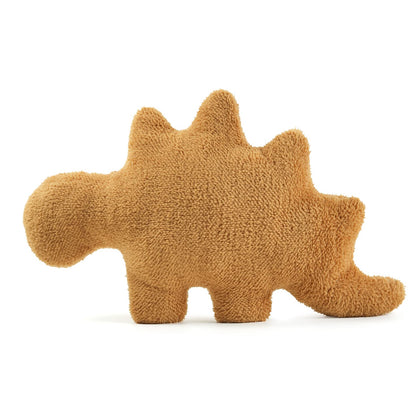 NXCHIZS Dino Nugget Pillow-Chicken Nugget Pillow Plush Provide Kids with Comfortable Hugs (Can't Stand Still), Creative Room Decor Gift for Boys and Girls at Holiday Parties (Stegosaurus)