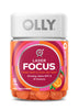 OLLY Laser Focus Gummy, Ginseng, Alpha GPC, B Vitamins, Berry Tangerine Flavor - 36 Count