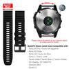 YOOSIDE Quick Easy Fit Watch Band for Garmin Fenix 6X Pro/Sapphire,26mm Soft Non-allergenic Silicone Sport Waterproof Wristband Strap for Garmin Fenix 5X/5X Plus,Fenix 3,Quatix 3,Tactix Bravo(Black)