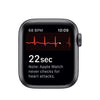 Apple Watch Series 5 (GPS, 40MM) - Space Gray Aluminum Case with Black Sport Band (Renewed)