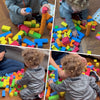 Pairez Toys Foam Building Blocks for Toddlers 2-4, 41 Pieces EVA Soft Stacking Blocks, Baby Bath Foam Toy Set, Early Learning Construction Toys & Gifts for Kids, Boys & Girls 18+ Months
