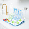 Dr. Brown's Folding Baby Bottle Drying Rack for Easy Storage, Dry Nipples, Pacifiers and Other Baby Essentials, BPA-free