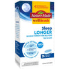 Nature Made Wellblends Sleep Longer, Melatonin 10mg, L theanine 100 mg, and GABA 100mg, Sleep Supplement, 35 Tri-Layer Tablets