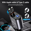 DreamBee Retractable Car Charger,66W 4 in 1 Super Fast Charge Car Phone Charger,Retractable Cables (31.5 inch) and 2 USB Ports Car Charger Adapter for iPhone 15/14/13/12 Pro Max XR,iPad,Samsung,Pixel