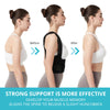 Back Brace and Posture Corrector for Women and Men, Adjustable And Lightweight - Scoliosis and Hunchback Correction, Relief Back Pain, Provides Support And Shape For Neck, Shoulders And Back (Medium)