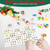 Brain Teaser Puzzle Advent Calendar 2023 for Kids, 24 Days of Christmas Countdown Calendar Gift Box with 3D Metal Wire and Plastic Puzzle Toys for Boys Girls Teens Adults Challenge