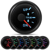 ARTILAURA Trim Gauge Meter 0-190ohms 7 Color UP-DN in Outboard Engine 52mm 2-1/6