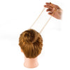 Deoot 10 Pcs Invisible Hair Nets Elastic Edge Mesh for Women Bun,Light Coffee