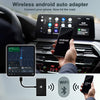 Wireless Android Auto Car Adapter?Android Phones Converts Wired Android Auto to Wireless - Direct Plug-in Type-c Adapter? Android Auto Wireless Adapter AI Box for Car with OEM?Black?