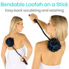 Vive Bendable Loofah on a Stick - 20