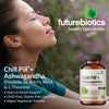 Futurebiotics Chill Pill + Ashwagandha, Rhodiola, St. Johns Wort, & L-Theanine 2000 MG per Serving Stress & Mood Support - Non-GMO, 120 Vegetarian Tablets