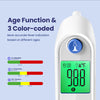 Viproud Ear Thermometer for Kids, Babies and Adults, 1 Second Accurate Digital Thermometer, Mute Function, 3-Color Fever Alert, 3 Age Groups, 30 Memory Recall with 20x Probe Covers