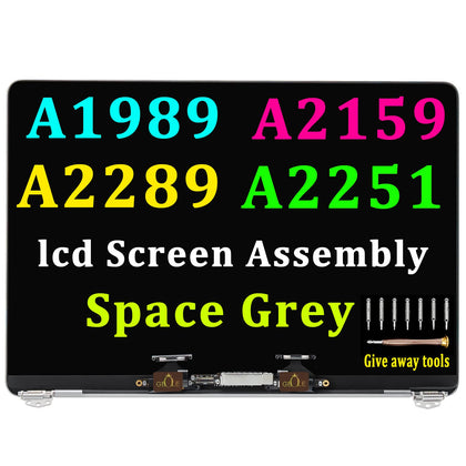 GBOLE Screen Replacement for MacBook Pro A1989 A2159 A2289 A2251 Retina 13.3