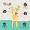 Natural Dog Company Paw Soother Balm, Travel Stick, 0.15 oz, Dog Paw Cream and Lotion, Moisturizes & Soothes Irritated Paws & Elbows, Protects from Cracks & Wounds