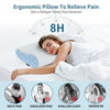 Neck Pillow Cervical Memory Foam Pillows for Pain Relief Sleeping, Ergonomic Pillow for Neck and Shoulder Pain, Contour Orthopedic Bed Pillow for Side Back Stomach Sleeper
