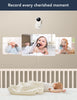 GNCC Baby Monitor with Camera and Night Vision, 1080P Baby Camera Monitor?Indoor Camera with Two Way Audio, 2.4G WiFi Smartphone Control, Motion/Sound Detection, SD&Cloud Storage, C1