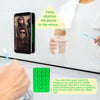 Deiksuir Suction Phone Case Mount, Adhesive Phone Accessories for iPhone and Android, Freely Fixed to Mirrors and Flat Surfaces Hands-Free Phone Holder, Tiktok Video and Selfies (Green)