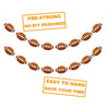 FAKTEEN 2 Pcs Football Party Decorations Banner Football Hanging Garland Football Paper Cutouts for Birthday Party Supplies Assembled for Home Classroom Decor Sports Themed Party Favors