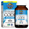 Garden of Life Multivitamin for Men, Vitamin Code Raw One - Once Daily, Vitamins Plus Fruit, Veggies & Probiotics, 75 Count