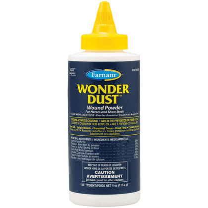 Farnam Wonder Dust Wound Powder for Horses and Show Stock, 4 Ounces