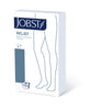 JOBST Relief Compression Stockings 20-30 mmHg Thigh High Silicone Dot Band Open Toe Black Medium