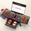 CHARMCODE 190 Colors Cosmetic Make up Palette Set Kit Combination with Eyeshadow Facial Blusher Eyebrow Powder Face Concealer Eyeliner Pencil A Mirror All-in-One Makeup Gift (Multicolor)