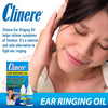 Clinere Ear Ringing Oil Relief, Ear Drops to Help Stop Ringing in The Ears, Tinnitus Relief, Noises in Ears, Pain and Discomfort, Relieves Ear Ringing, Buzzing, Clicking with Homeopathic Oil, 5 fl