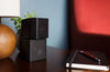 Pure Resonance Audio MC2.5B Dual 2.5 Swiveling Surround Sound Mini Cube Speaker (Pair, Black) (with Brackets)