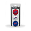 Team Golf NFL Buffalo Bills 3 Golf Ball Pack Regulation Size Golf Balls, 3 Pack, Full Color Durable Team Imprint