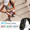 TOOBUR Fitness Tracker Watch with Heart Rate/Blood Oxygen/Sleep Tracker/IP68 Waterproof, Activity Tracker with Pedometer Step Counter, Health Watch for Women Men with 14 Sports Compatible Android iOS